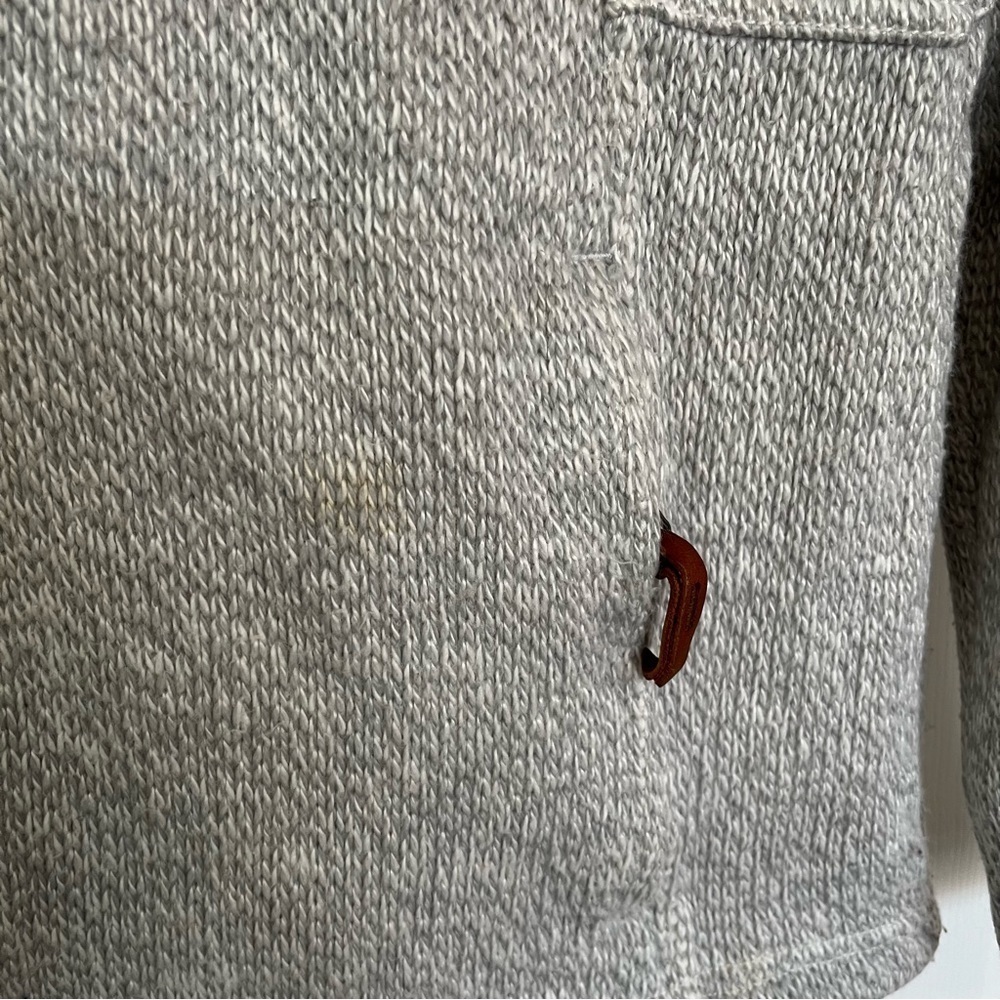Women’s Columbia Grey Knit Jacket Size M - Picture 3 of 9
